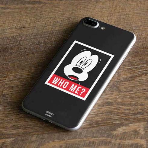 Disney Mickey Mouse Who Me iPhone 8 Plus Skin